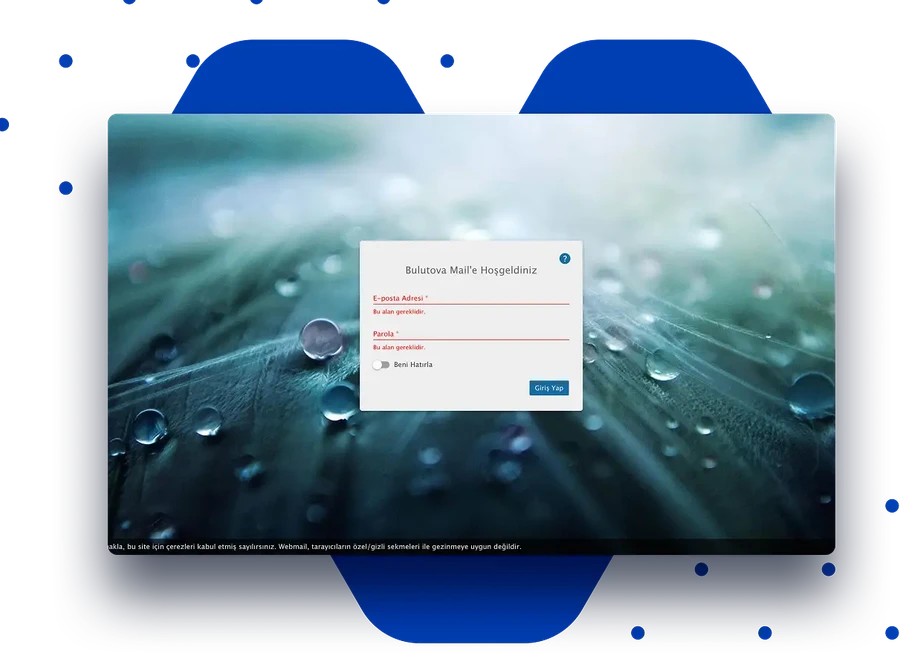 Exchange webmail arayüzü
