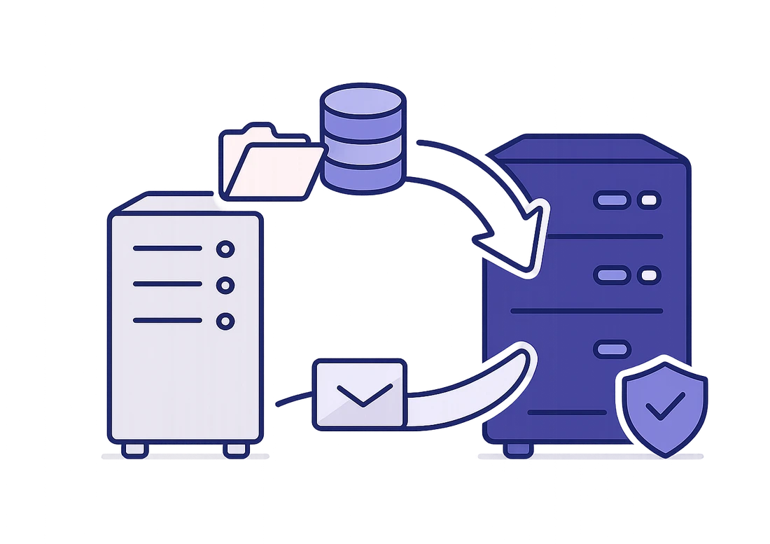 Ücretsiz web hosting taşıma - dosya, veritabanı ve e-posta hesaplarının yeni sunucuya aktarılması